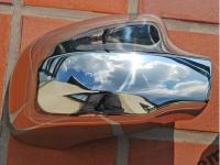 Renault Duster (2010-) накладки на боковые зеркала из нержавеющей стали, комплект 2 шт.