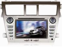 Toyota Vios (07-) автомагнитола - головное устройство с 7" HD экраном, GPS навигацией и TV