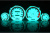 Daewoo Leganza светодиодные шкалы (циферблаты) на панель приборов - дизайн 2