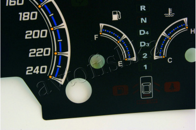 Honda Accord Coupe (98-02) светодиодные шкалы (циферблаты) на панель приборов